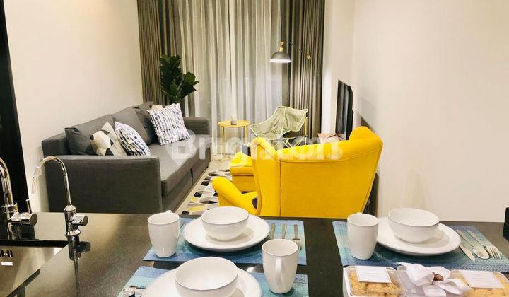 APARTEMENT FULL FURNISHED CANTIK 1 Bed room Branz BSD, mewah dilingkungan premium,   fasilitas komplit , fully furnished  tinggal masuk bawa koper 1