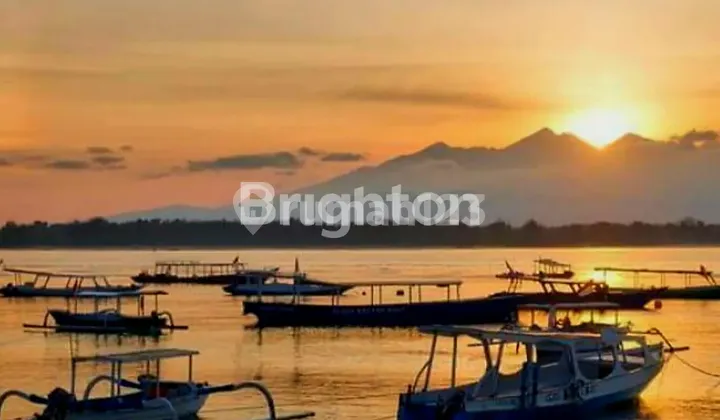 SPECIAL  TANAH DENGAN GARIS PANTAI / BEACH FRONT BEAUTIFUL SUNSET VIEW