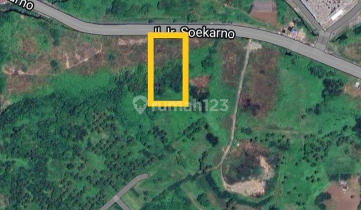 Tanah 2000 m²~ 3000m2 Di Jl Ir Soekarno Depan RS Sentra Medika  1