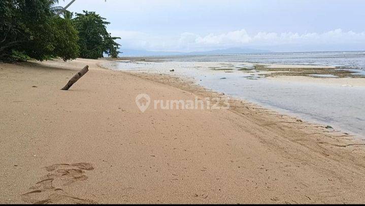 Tanah Pasir Putih Pantai Makalisung Pas Buat Area Wisata Pantai  2