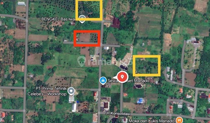 Tanah 1000~4000m2 Di Jl Konsolidasi Dekat Bandara Dan Indogrosir 1