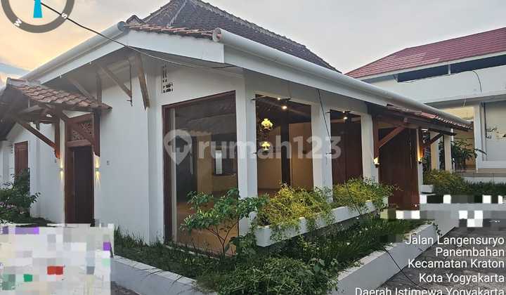 0304.6 Dijual Rumah By Lelang di Langensuryo Yogyakarta Kraton