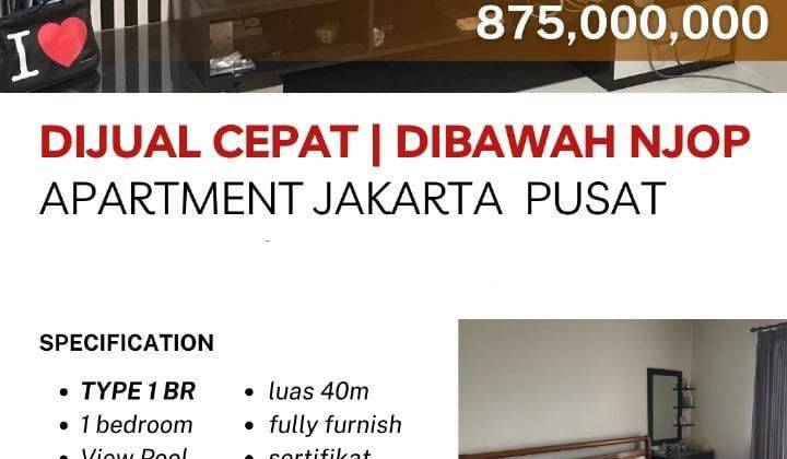 Apartement Jakarta Residence, 1 Bedroom, Fully Furnished 1