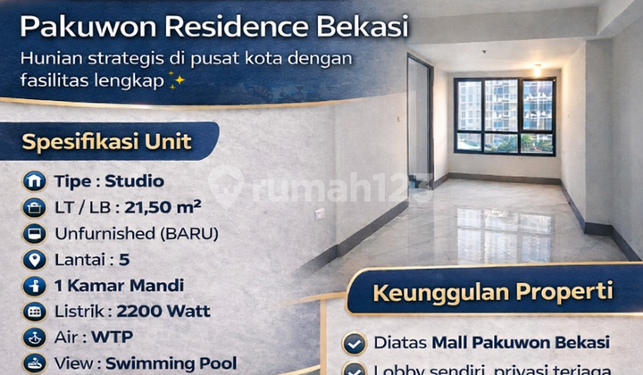 Studio Apartment Lat.5 Pakuwon Mall Studio Apartment Lat.5 Pakuwon Mall
