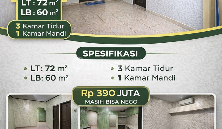 1-Story House in Alamanda Regency Bekasi