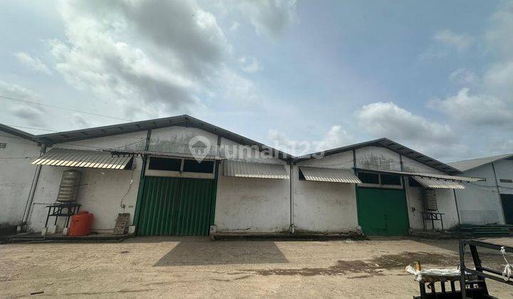 DISEWAKAN GUDANG SIAP PAKAI LOKASI KOMPLEK GRIYA BANDARA INDAH PALEMBANG 1