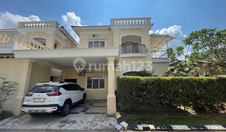 Dijual Rumah mewah ada kolam renang pribadi komplek Alexandria Jakabaring