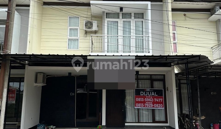 Dijual Rumah 2 Lantai Full Furnished Siap Huni Dalam Komplek Dekat Simpang Blk Palembang