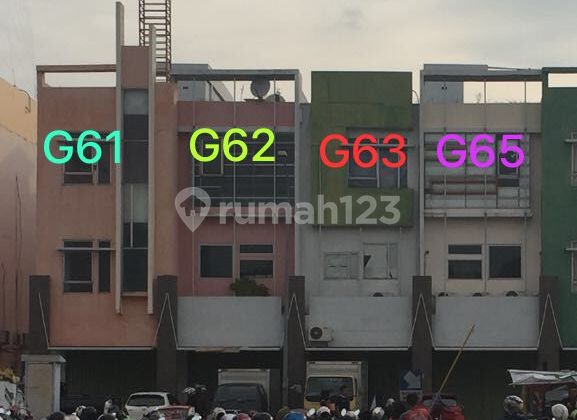 Disewakan 2 unit ruko plong dalam komplek PTC Mall Jalan R Soekamto  2