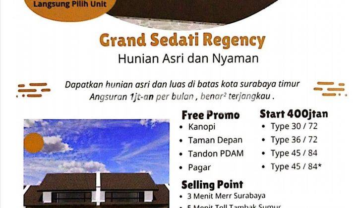 NUP 500 ribu aja sudah dapat rumah baru 1