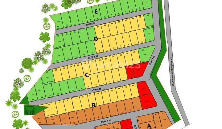 Tanah Kavling Kost Dekat Poltekba Km.8, Shm, Siap Bangun 2