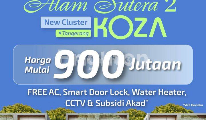 Sutera Rasuna @Alam Sutera 2 Cluster Koza 1