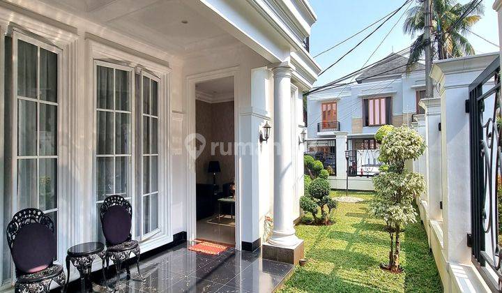 Rumah Cantik Hoek American Classic  Di Bintaro Jaya Sektor 9 2