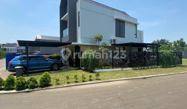 Rumah Elegan 2 Lantai Posisi Hook Di Graha Raya Bintaro 2