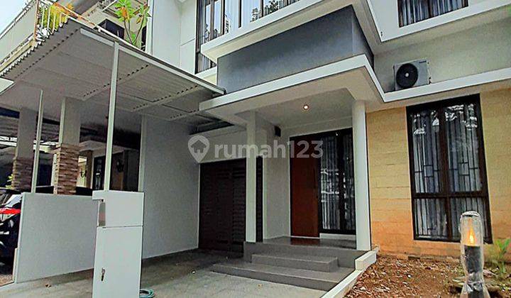 Rumah Modern Cluster  Sudah Renovasi Di Bintaro Jaya Sektor 9 1