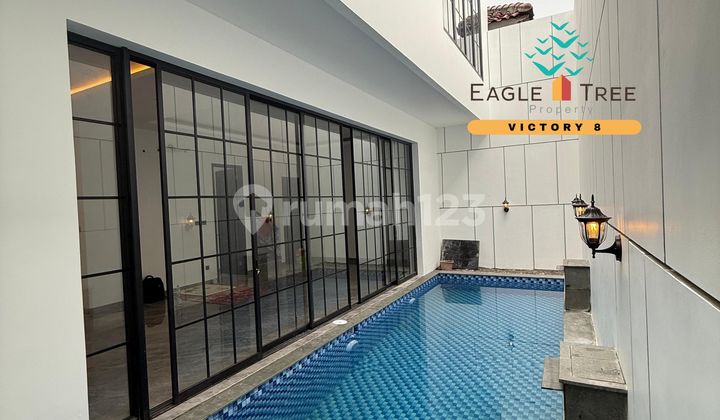 Rumah Baru Mewah 2 Lantai Dgn Pool Di Sektor 9-bintaro 2