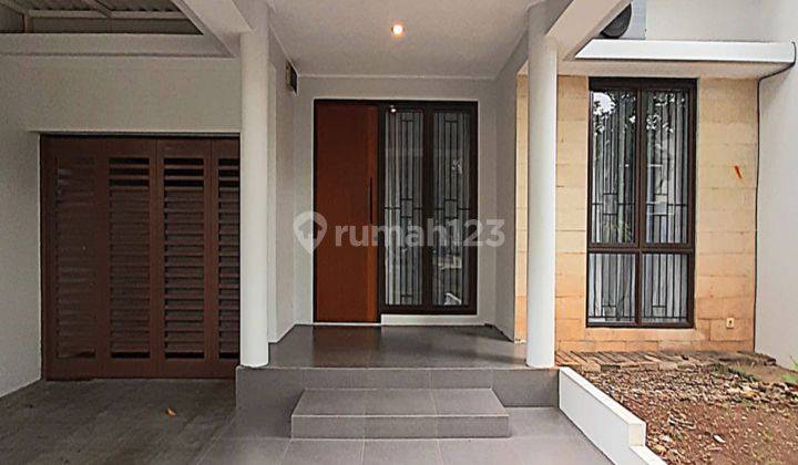 Rumah Modern Cluster  Sudah Renovasi Di Bintaro Jaya Sektor 9 2