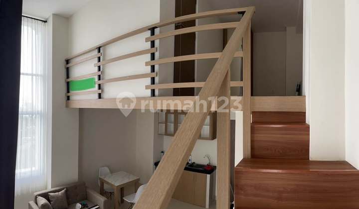 Apartemen Apple 1 Condovilla 1BR Furnished Lantai Mezanine di Pasar Minggu Jakarta Selatan 1