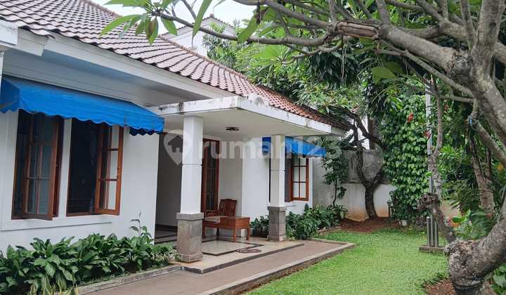 Luxury House with Semi-Furnished Swimming Pool in East Kemang, South Jakarta