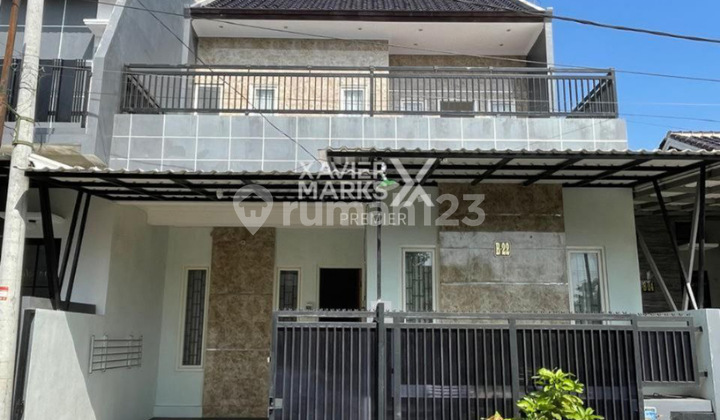 Rumah Modern Plus Kolam Renang Di Pandanwangi Sulfat 