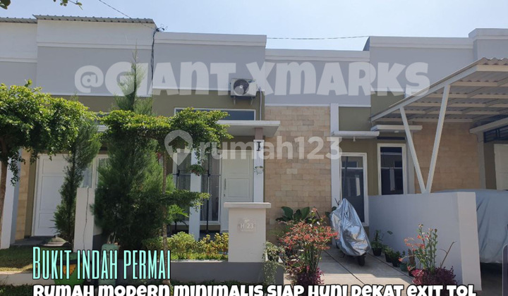 Rumah Modern Minimalis Dekat Exit Tol Di Bukit Indah Permai Rumah Modern Minimalis Dekat Exit Tol Di Bukit Indah Permai
