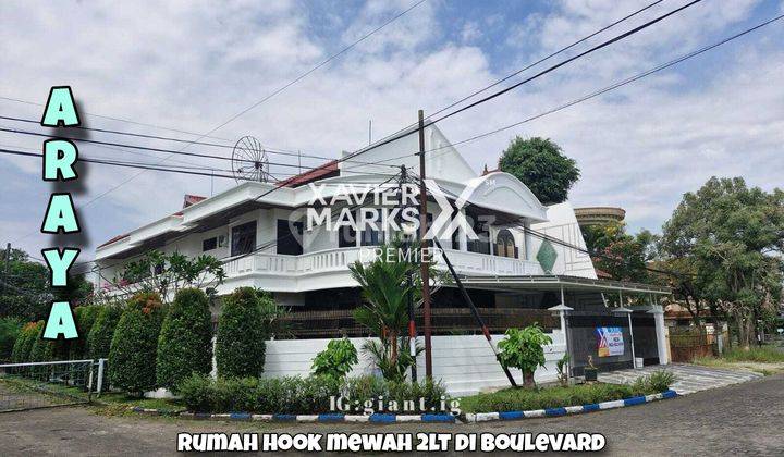 Rumah Mewah Hook Strategis Di Araya Blimbing Malang 1