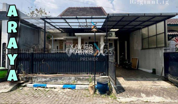 Rumah Bagus 2 Lantai Shm Hadap Selatan Di Pbi Araya, Blimbing  1