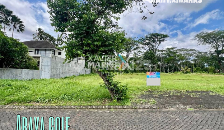 Tanah Kavling Luas View Golf Di Jalan Utama Araya Golf Malang