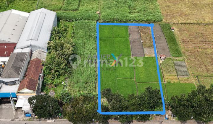 Tanah Strategis Di Poros Jalan Raya Mondoroko Singosari Malang 