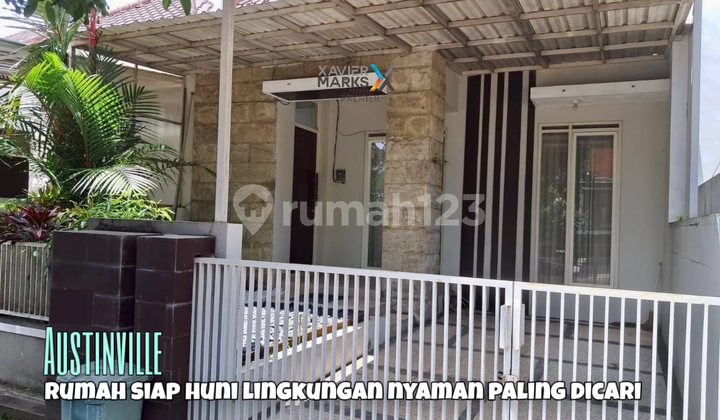 Rumah Modern Minimalis Di Perumahan Austinville Dieng Malang 