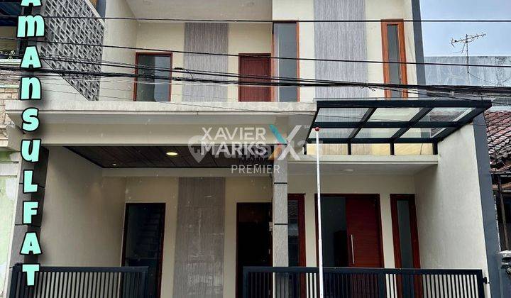 Rumah 2 Lantai Modern Baru Di Taman Sulfat Blimbing Malang 1