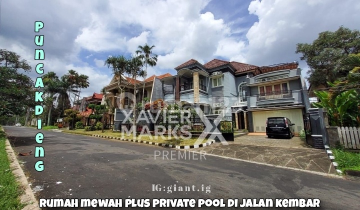 Rumah Mewah Plus Kolam Renang Di Puncak Dieng Boulevard