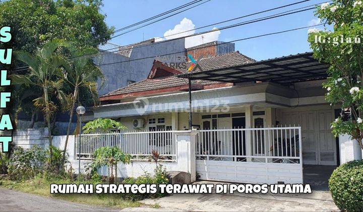 Rumah Strategis 2 Lantai Di Jalur Utama Sulfat Malang 1