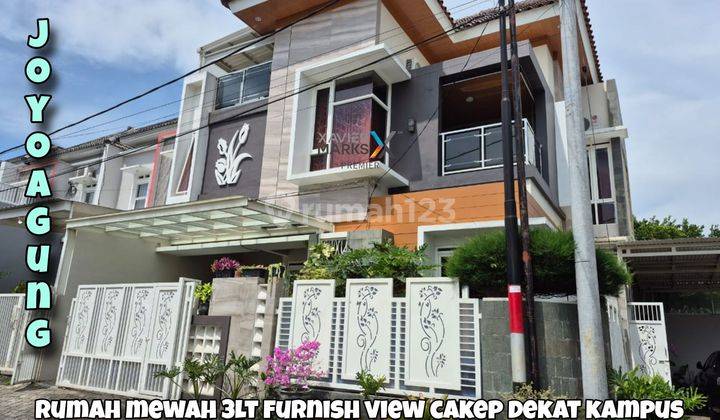 Rumah Shm 3 Lantai Bagus Di Merjosari Lowokwaru  1