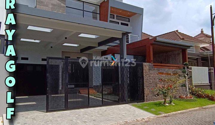 Rumah Baru Modern Mewah Di Cluster Golf Araya Malang 1