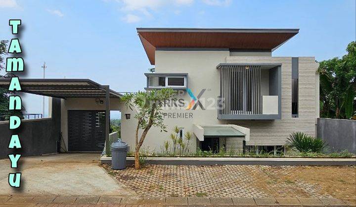 Rumah Villa Bagus With Rooftop di Taman Dayu, Pandaan 1