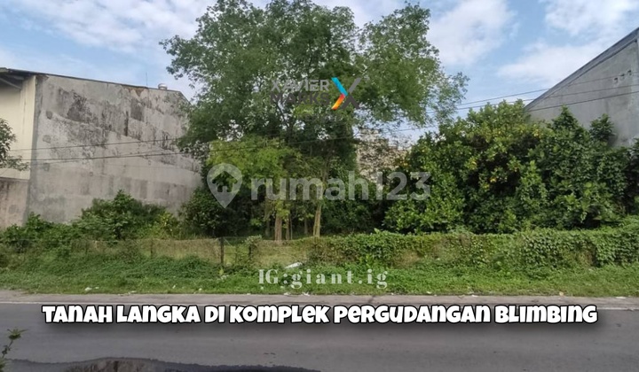 Tanah Langka Komplek Pergudangan Di Tenaga Blimbing Malang