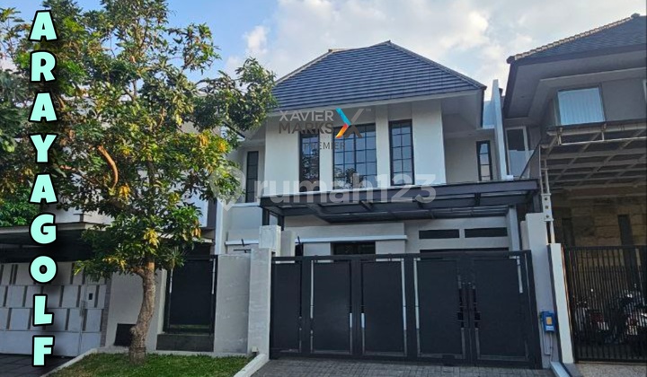 Rumah Baru American Modern 2 Lantai Di Araya Golf Malang