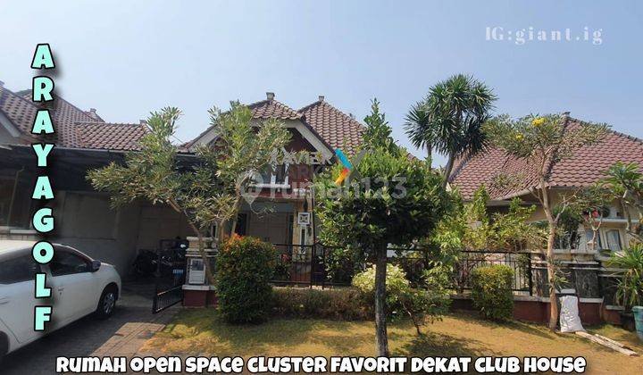 Rumah Open Space Siap Huni Di Araya Golf Malang 1