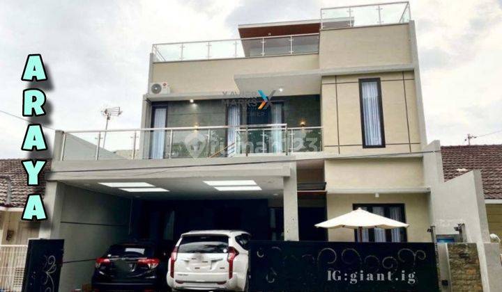 Rumah Bagus 3 Lt Di Araya Blimbing Malang 1