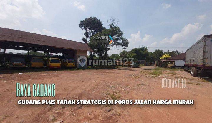 Tanah Strategis Jual Murah Di Poros Jalan Raya Gadang Malang