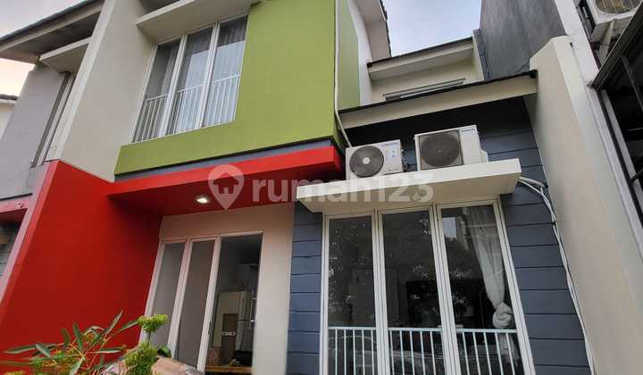 Dijual Rumah 2 Lantai Dalam Cluster Di Graha Raya Bintaro