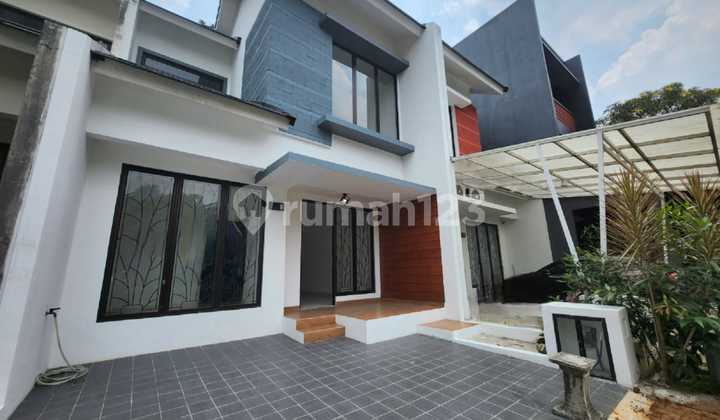 Dijual Rumah Baru Renovasi 2 Lantai Dakam Cluster Graha Raya