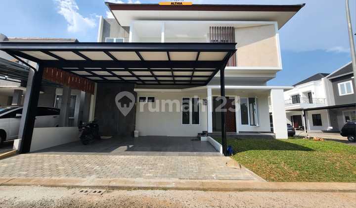 Dijual Rumah Modern 2 Lantai Hook Dekat Mall Aeon Bsd City