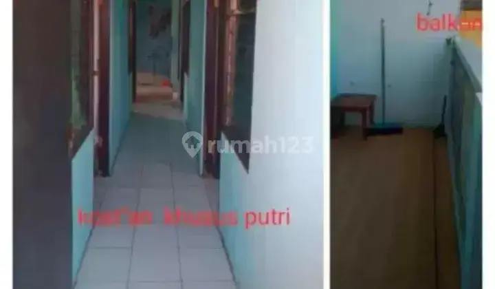 Kost-kostan/kontrakan 3 kamar 400rb per bulan 1