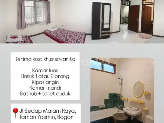 Kost Khusus Wanita, Taman Yasmin, Bogor 2