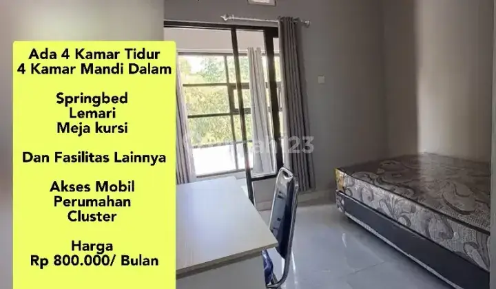 Kos Putri  Tidar Malang Dekat KAMPUS Kamar Mandi Dalam 1