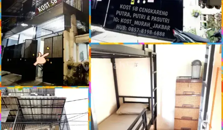 FULL AC Kost Murah Cengkareng Kalideres Daan Mogot Putra Putri Pasutri 2