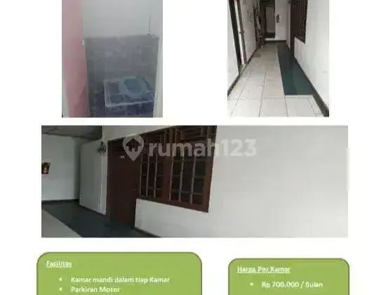 Kost kos kontrakan sewa kamar di lingkungan 3 menceng tegal alur dadap 1