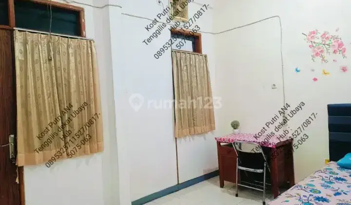 Kost Kos Putri Mahasiswi Ubaya Tenggilis Bisa Berdua Surabaya Timur